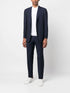 single-breasted tailored suit